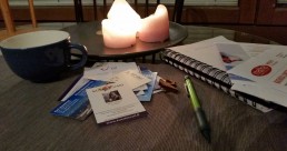 Kuerkievarin etätoimiston maisemat eivät valitettavasti ihan yllä Ylläksen tasolle